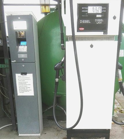 Hof-Tankstelle